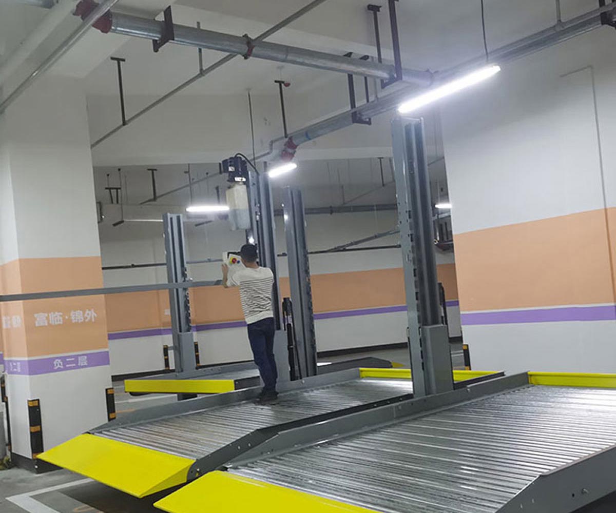 湖南省两层简易升降机械式停车位二手