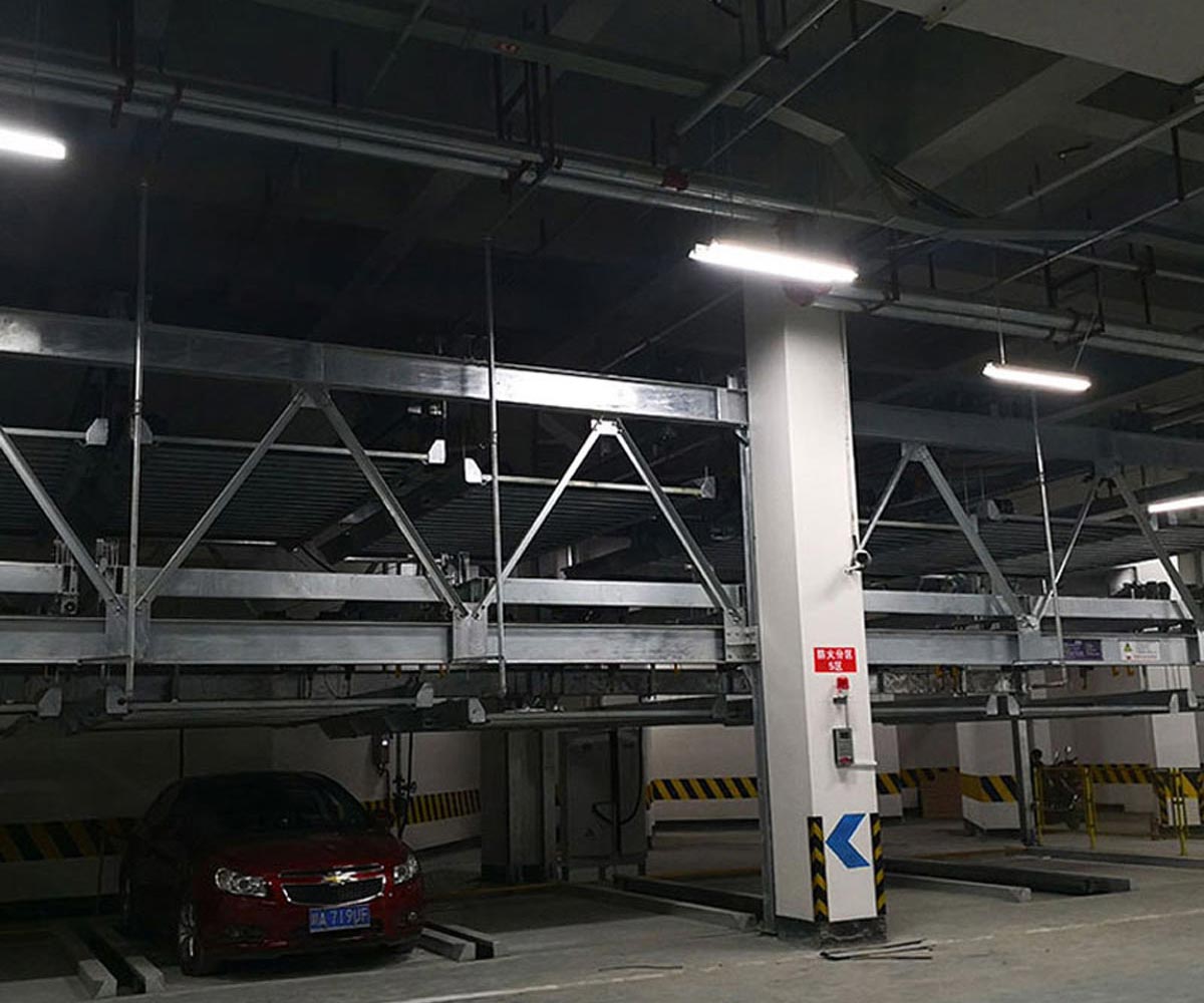 敦煌市双层简易式机械式停车位安装